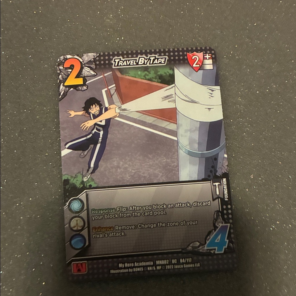 My Hero Academia Trading Card - Blue